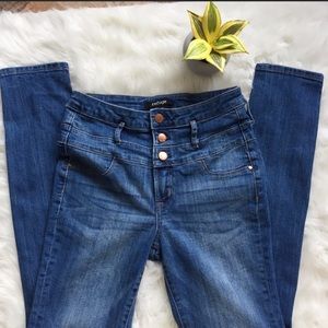 refuge high- waisted jeans